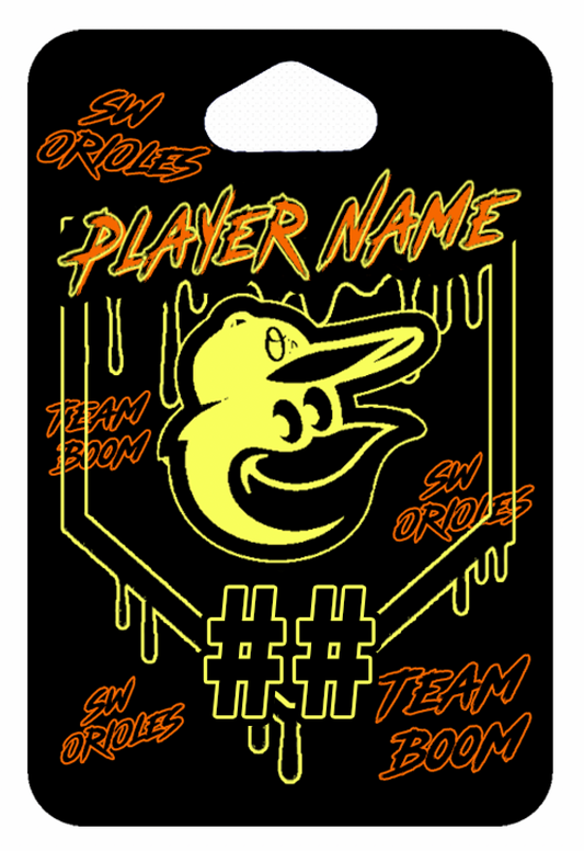 South Windsor Orioles Bag Tags