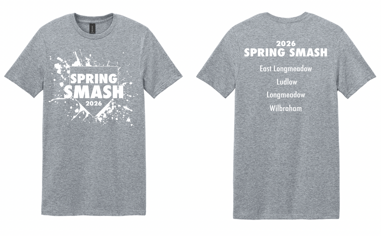 SoftStyle SPRING SMASH 2026 T Shirts - White Home Plate Design