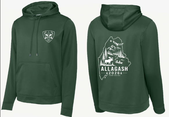 Allagash 2026 Sport-Tek® Sport-Wick® Fleece Hooded Pullover F244 (Troop 260/262)