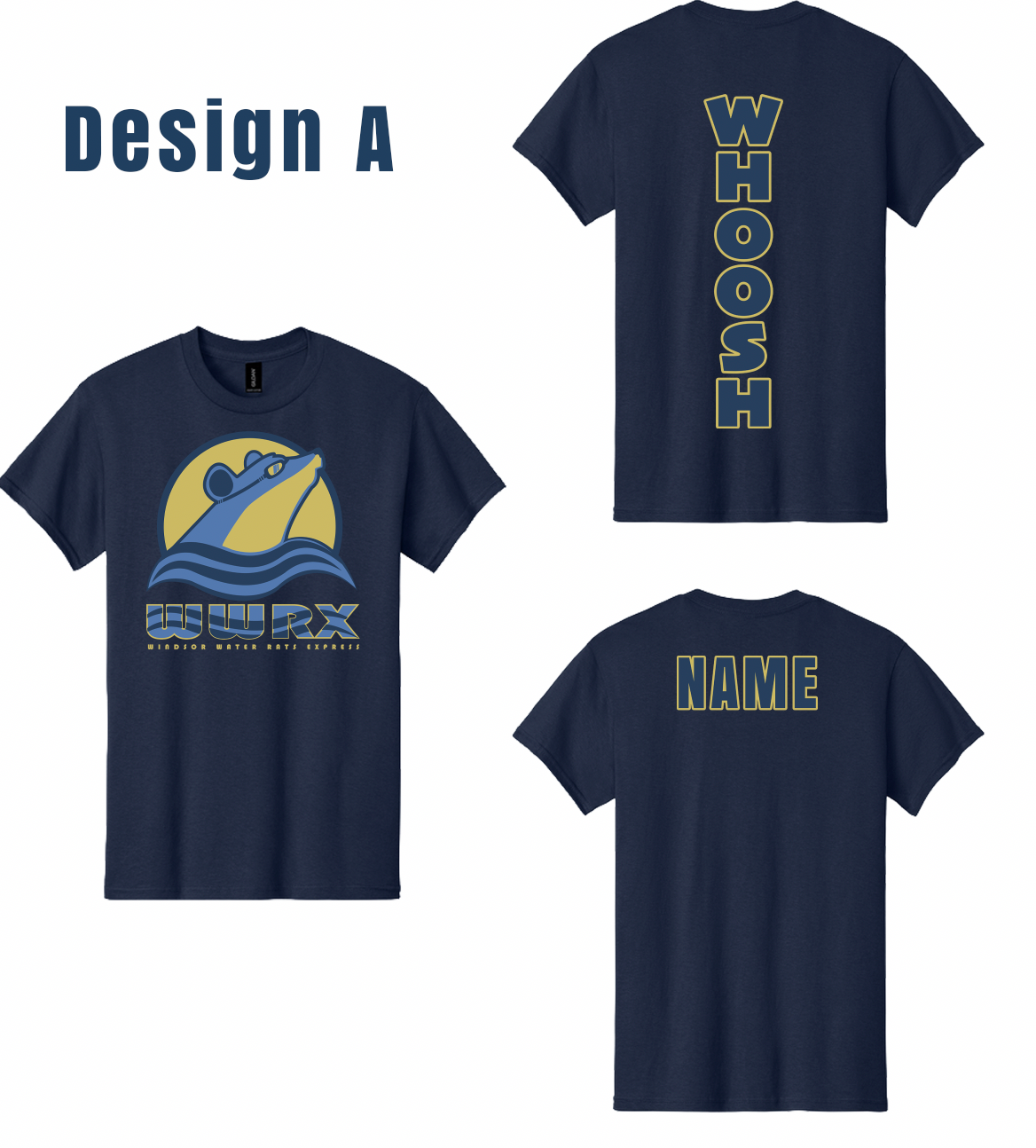 Windsor Water Rats Express Softstyle T Shirts