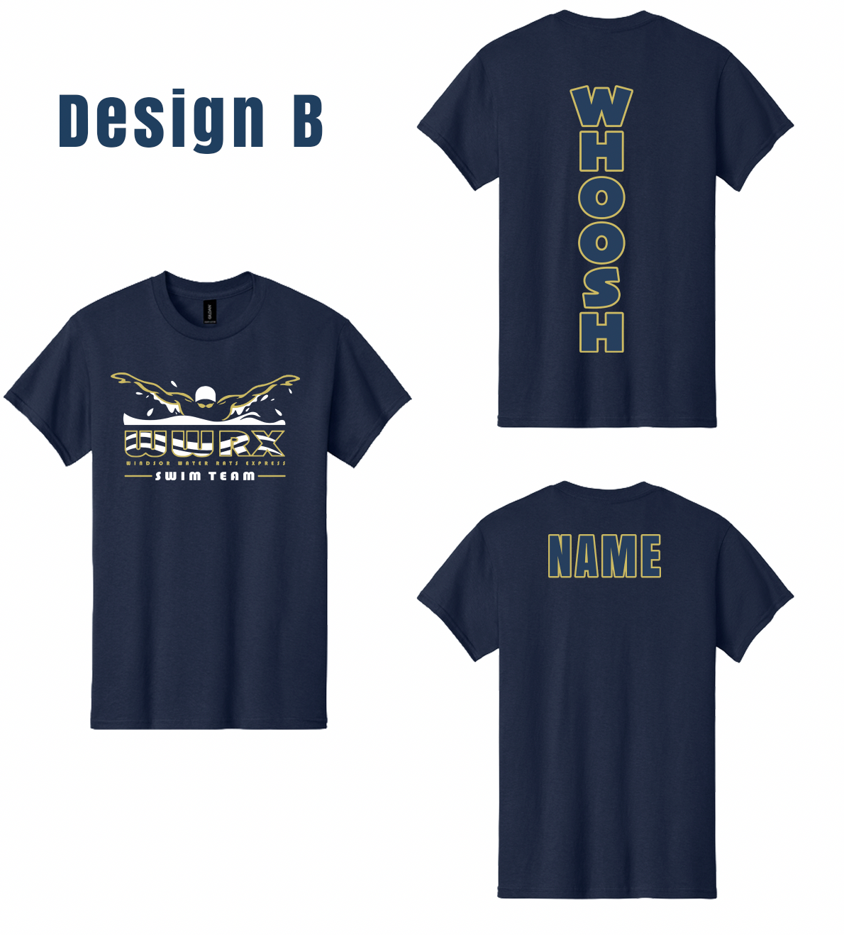 Windsor Water Rats Express Softstyle T Shirts