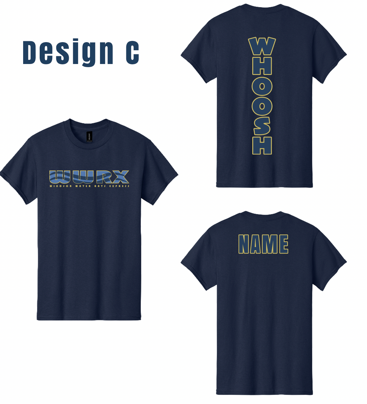 Windsor Water Rats Express Softstyle T Shirts