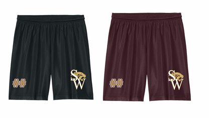 Panthers Mesh Athletic Shorts