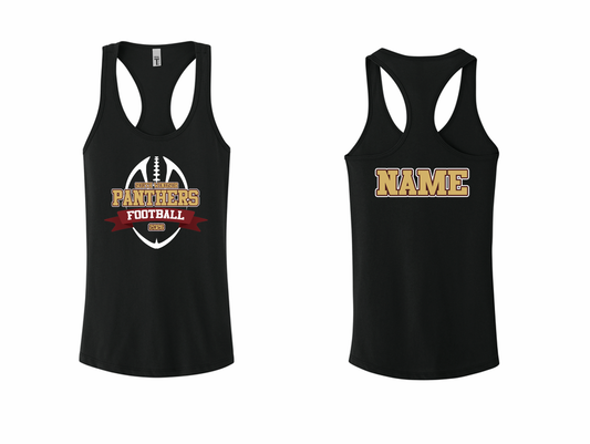 Panthers Football 2026 Racerback Tan
