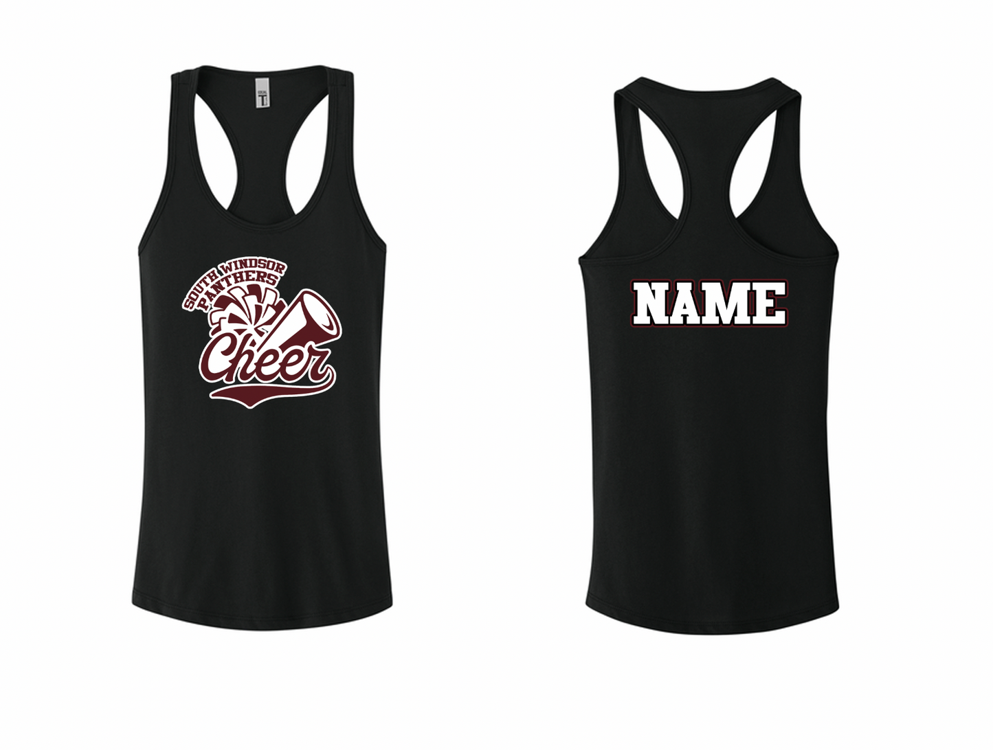 Panthers Cheer 2026 Racerback Tank