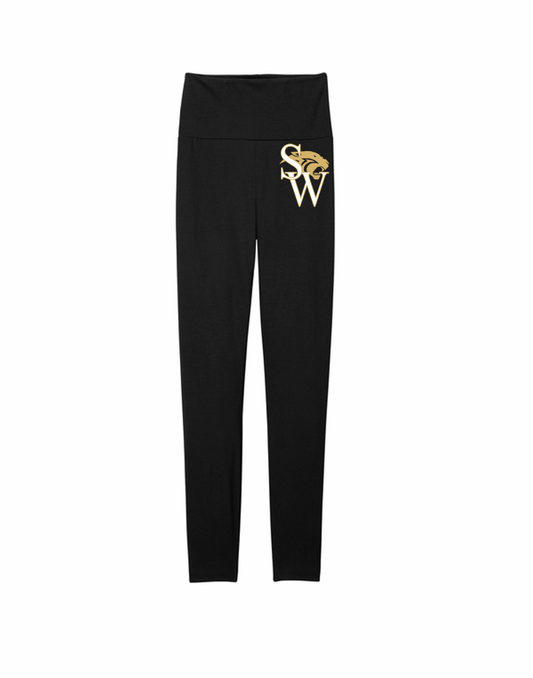 Panthers High-Waist Legging (DT7510)
