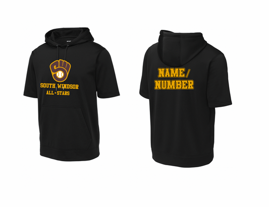 All-Stars Fleece Short Sleeve Hooded Pullover (ST251)