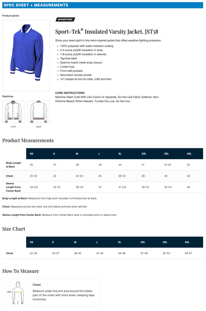 All-Stars Insulated Varsity Jacket (JST58)