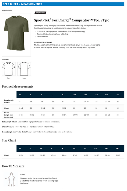 All-Stars PosiCharge® Competitor™ Tee (ST350)