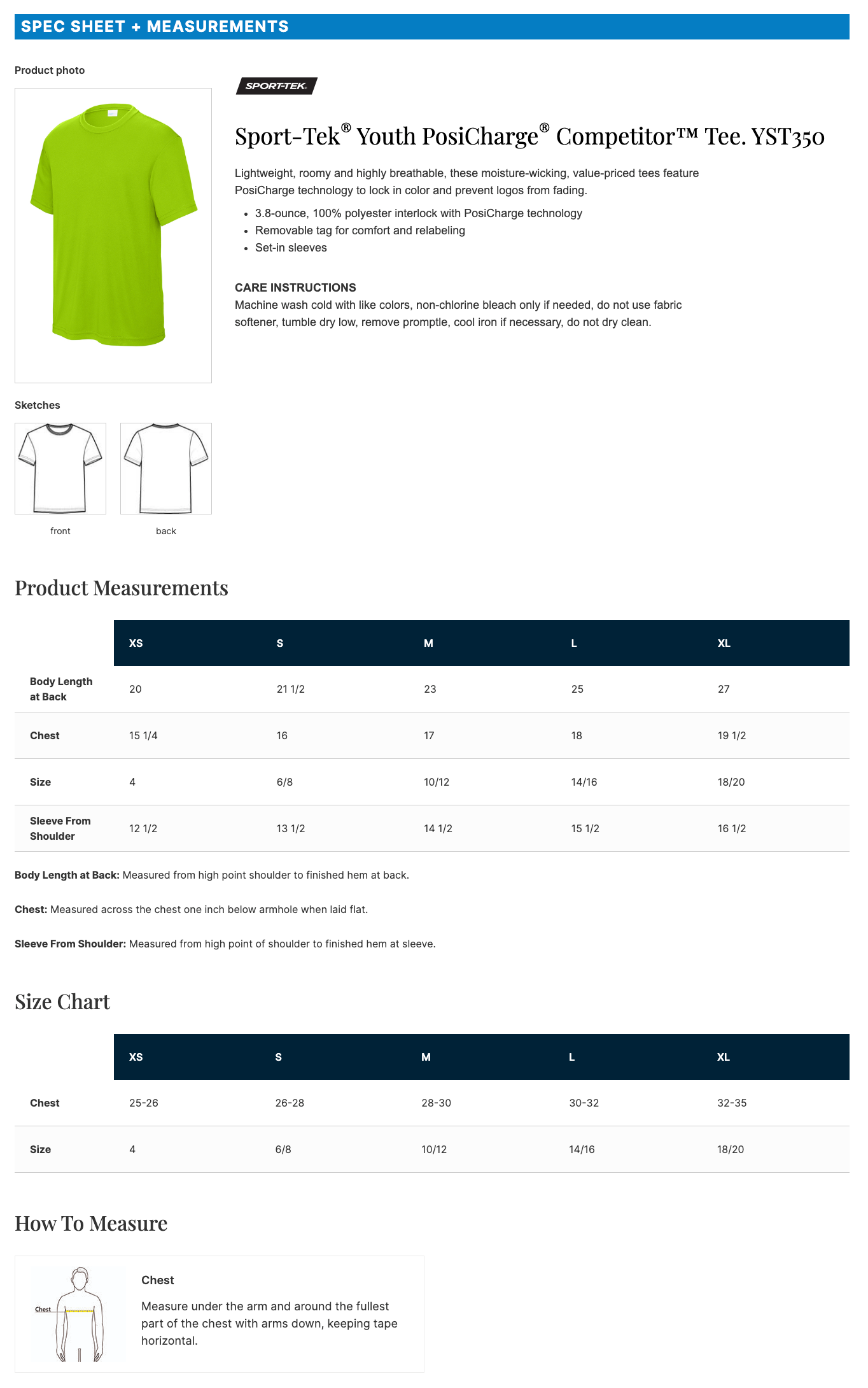All-Stars PosiCharge® Competitor™ Tee (ST350)