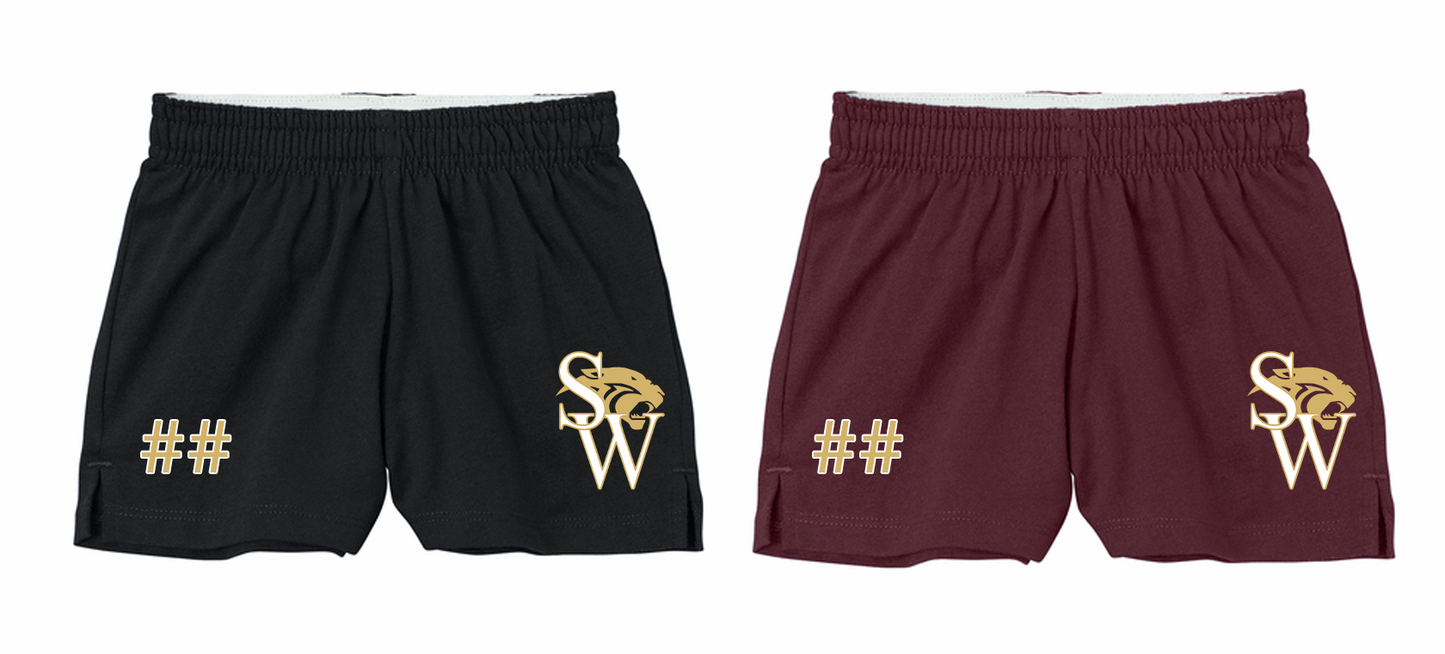 Panthers Jersey Knit Squad Short