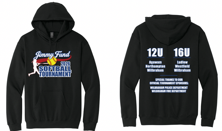 D2 Softball Jimmy Fund Softball Tournament Hoodie