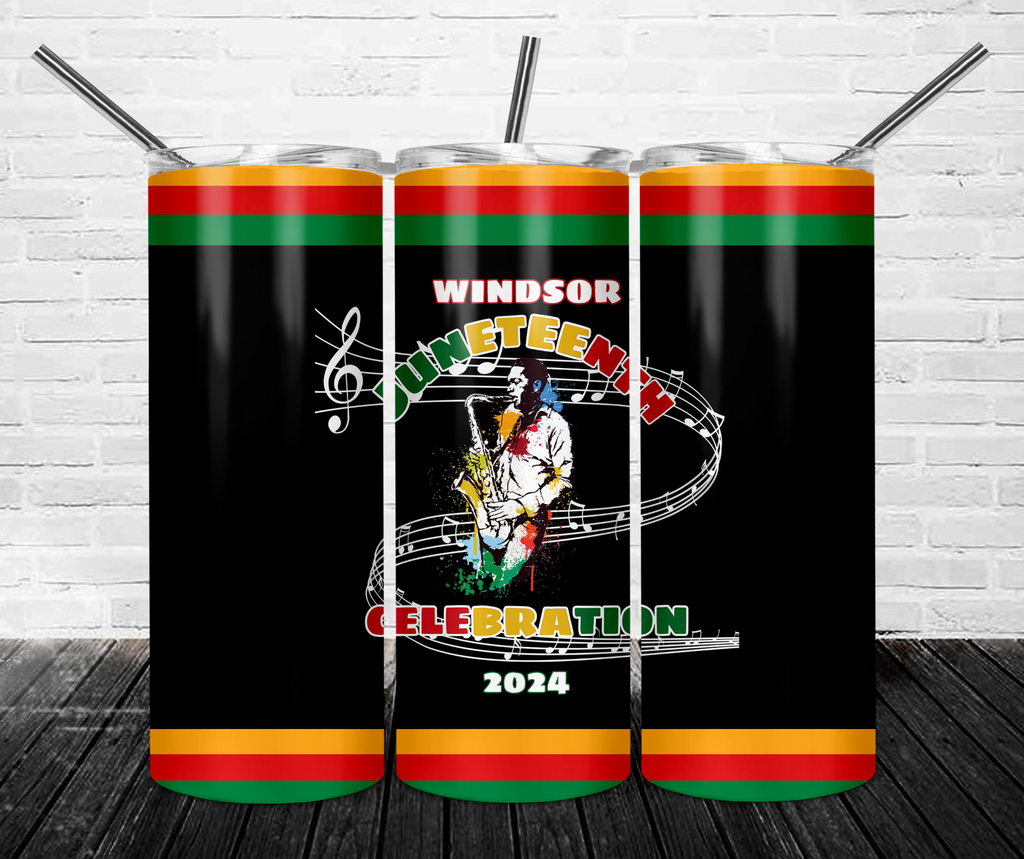Windsor School JuneTeenth Stainless Steal Tumblers