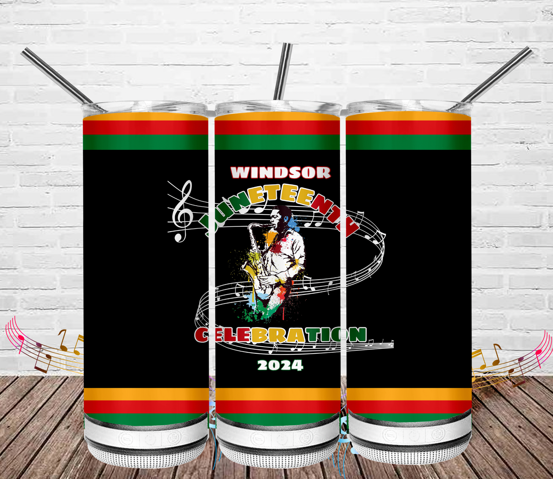 Windsor School JuneTeenth Stainless Steal Tumblers