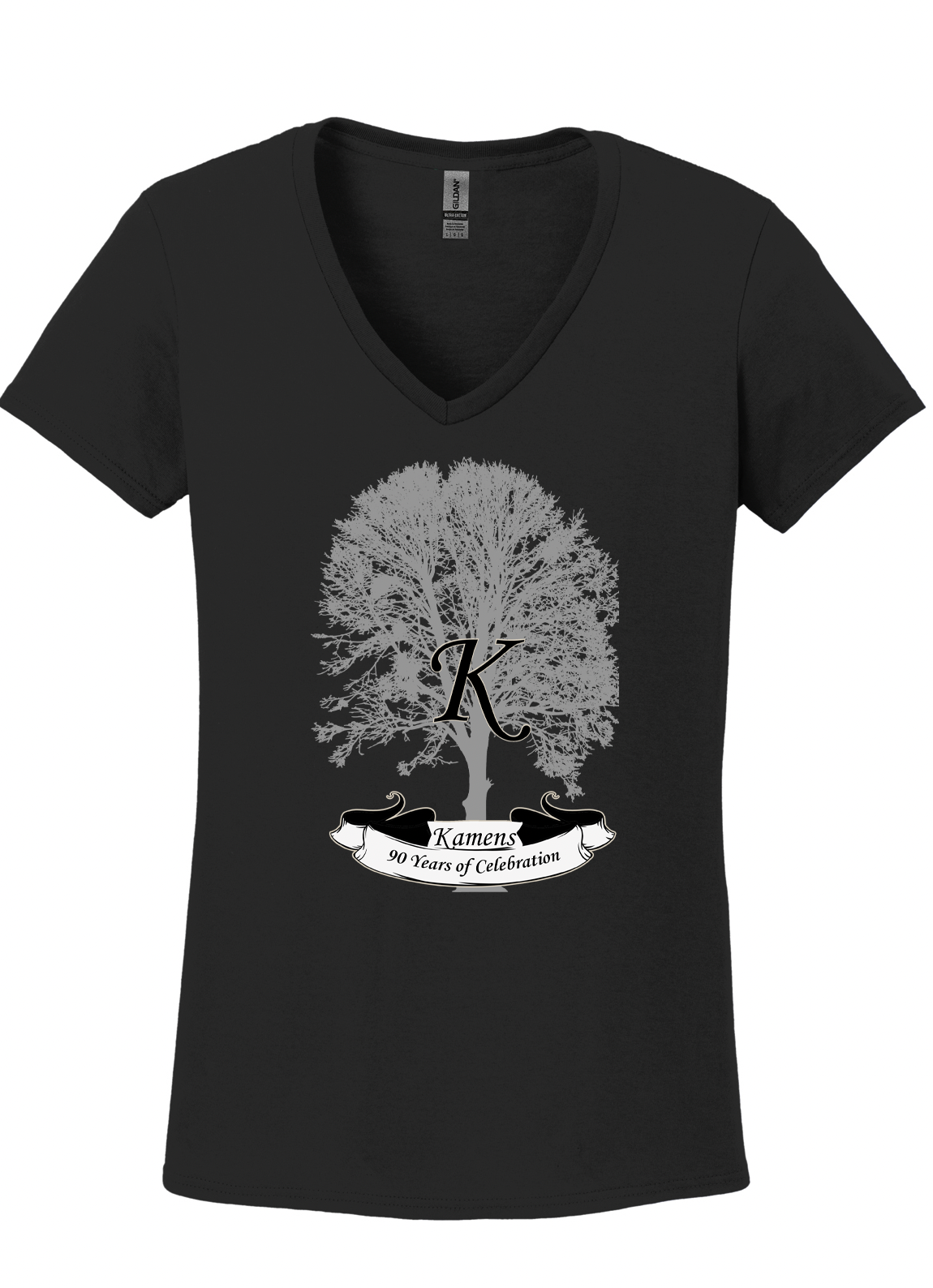 Ladies V-neck (Kamens)