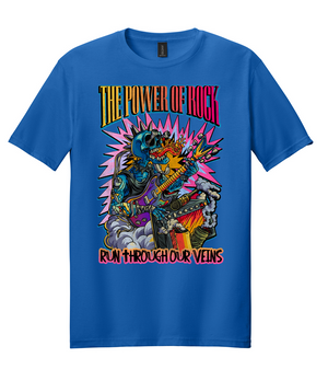 Power of Rock (Yellow to Red) Mens/Unisex