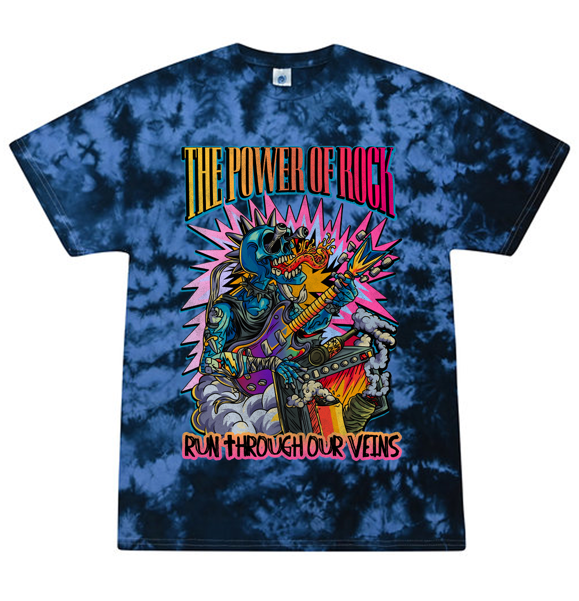 Power of Rock (Yellow to Red) Mens/Unisex