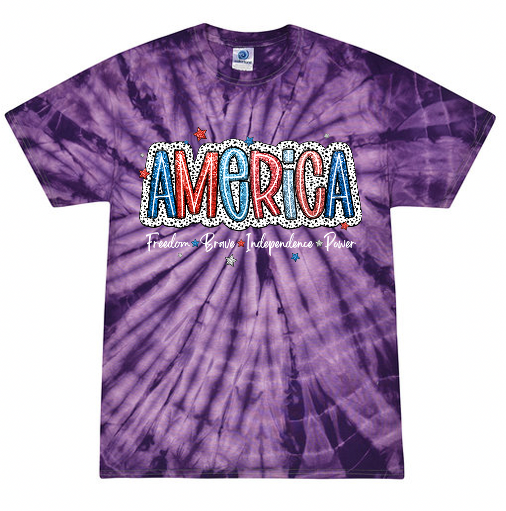 America: Freedom, Brave, Independence, Power