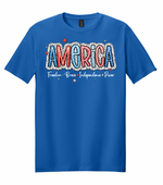 America: Freedom, Brave, Independence, Power