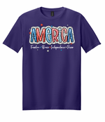 America: Freedom, Brave, Independence, Power
