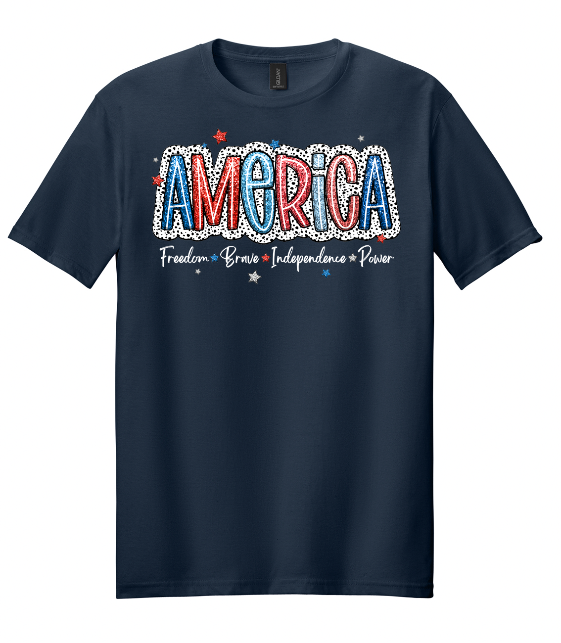 America: Freedom, Brave, Independence, Power