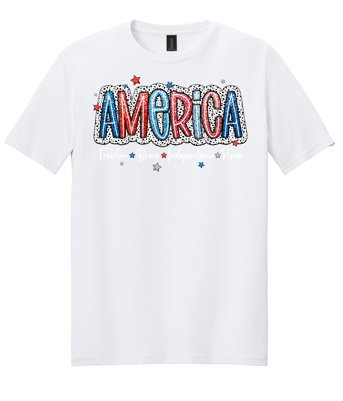 America: Freedom, Brave, Independence, Power