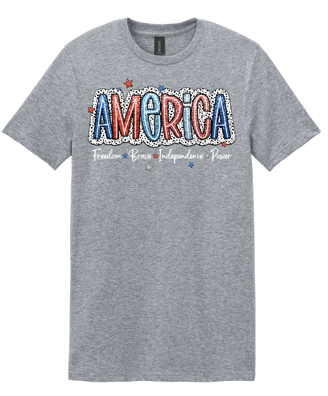 America: Freedom, Brave, Independence, Power