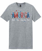 America: Freedom, Brave, Independence, Power
