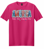 America: Freedom, Brave, Independence, Power