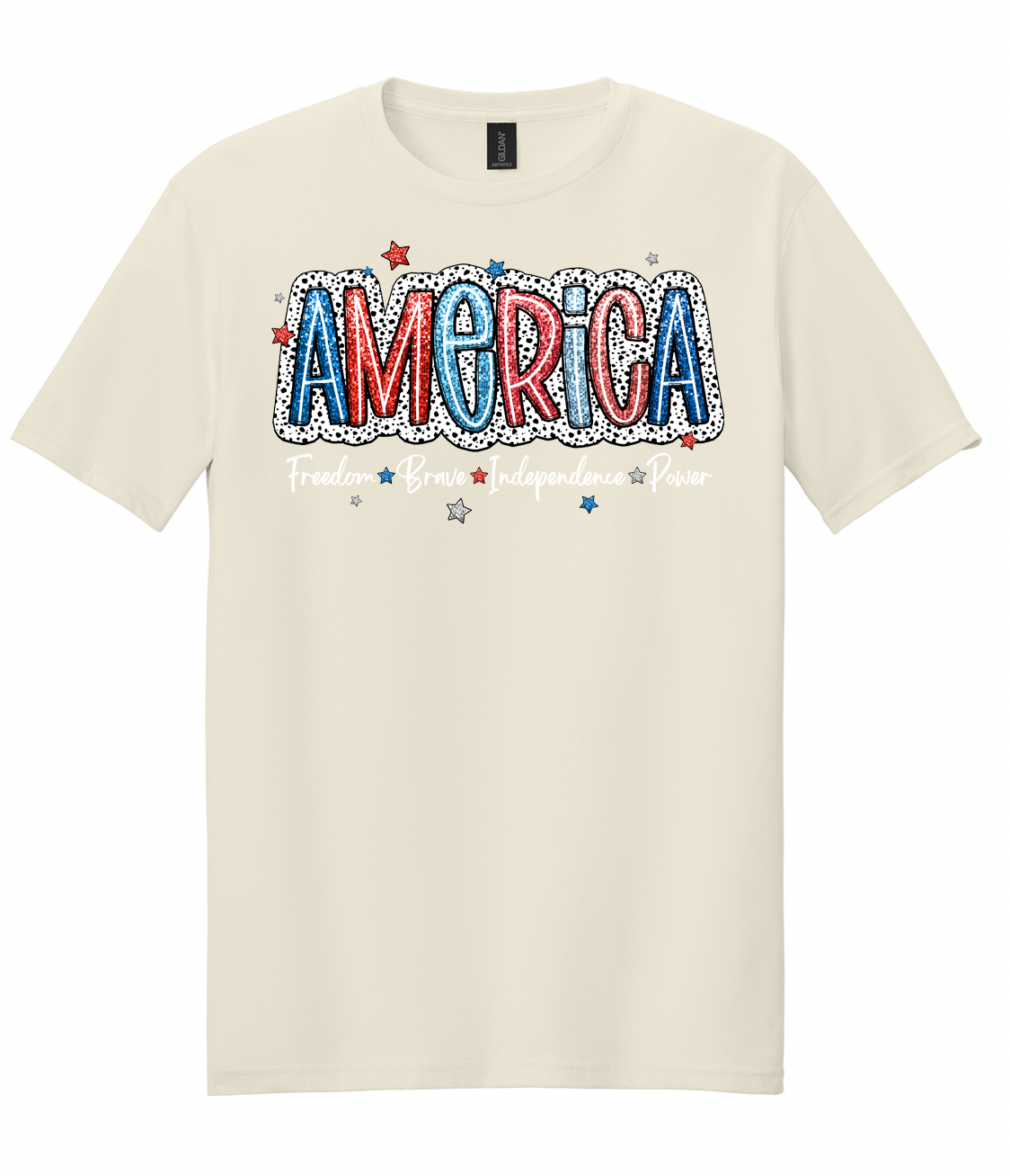 America: Freedom, Brave, Independence, Power
