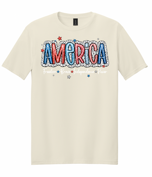America: Freedom, Brave, Independence, Power