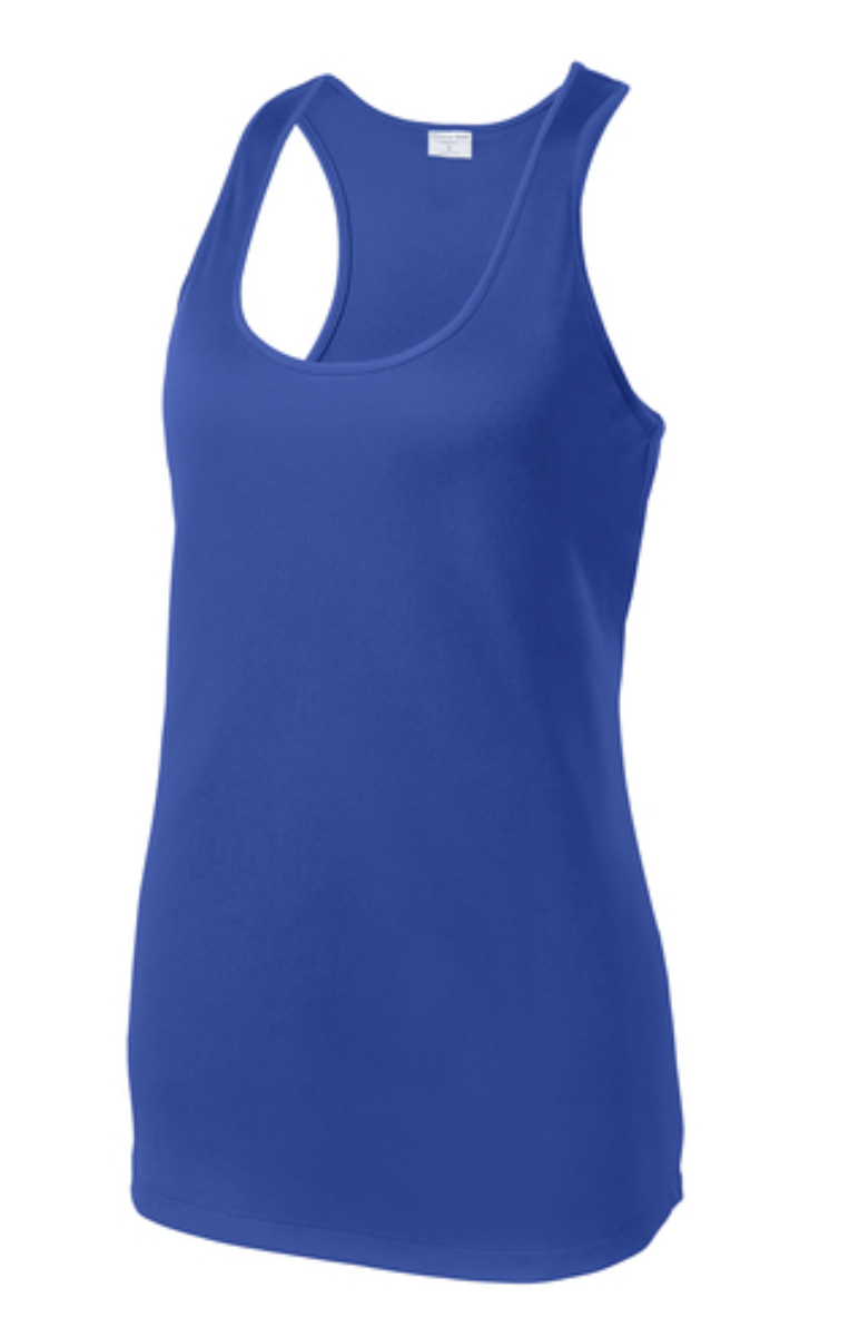 Sort tek Ladies Racerback Perfprmance Tank Top