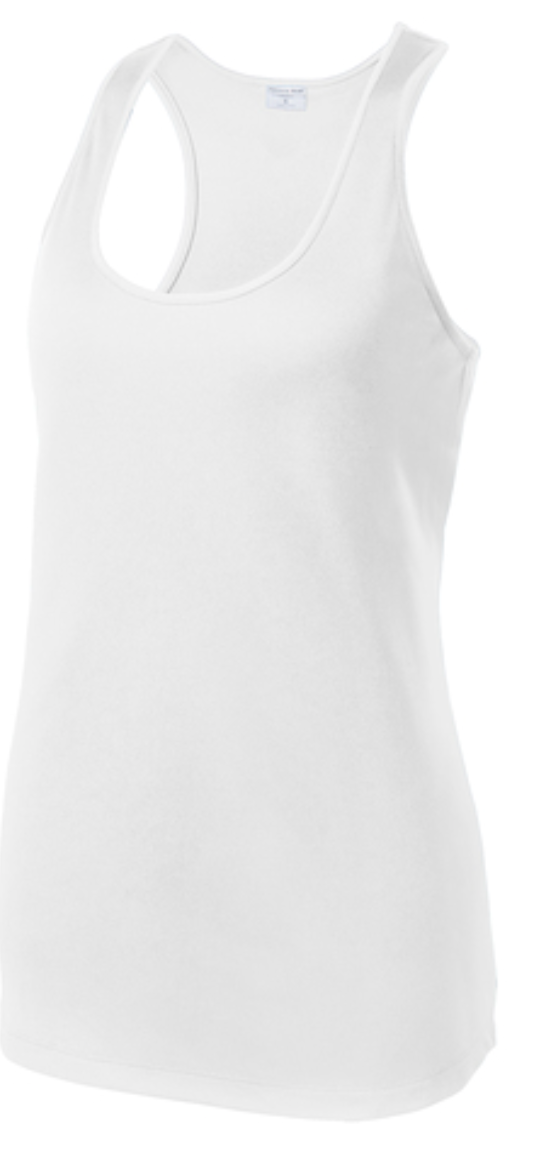 Sort tek Ladies Racerback Perfprmance Tank Top