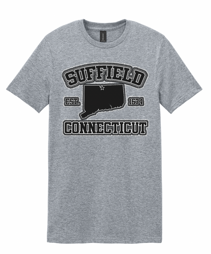 Suffield Embroidered/Look SoftStyle Tee Unisex