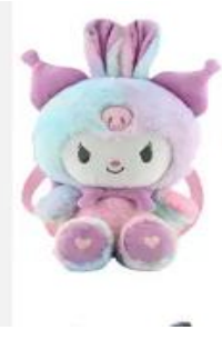 Plush Back packs Large