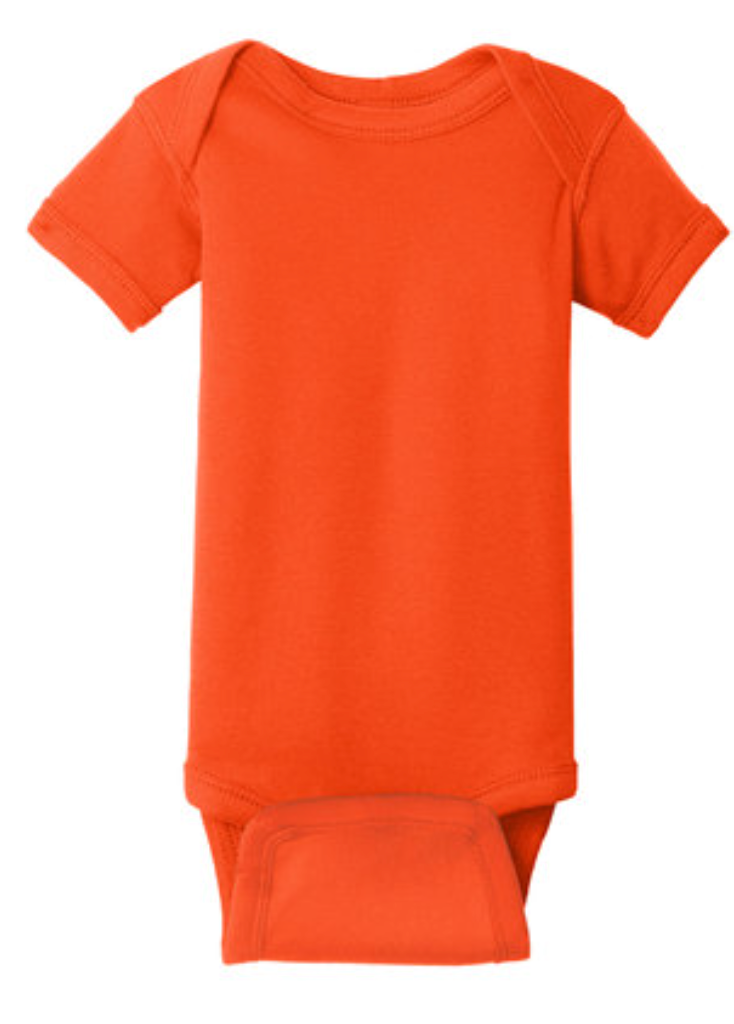 Colored-Short Sleeve Onesie