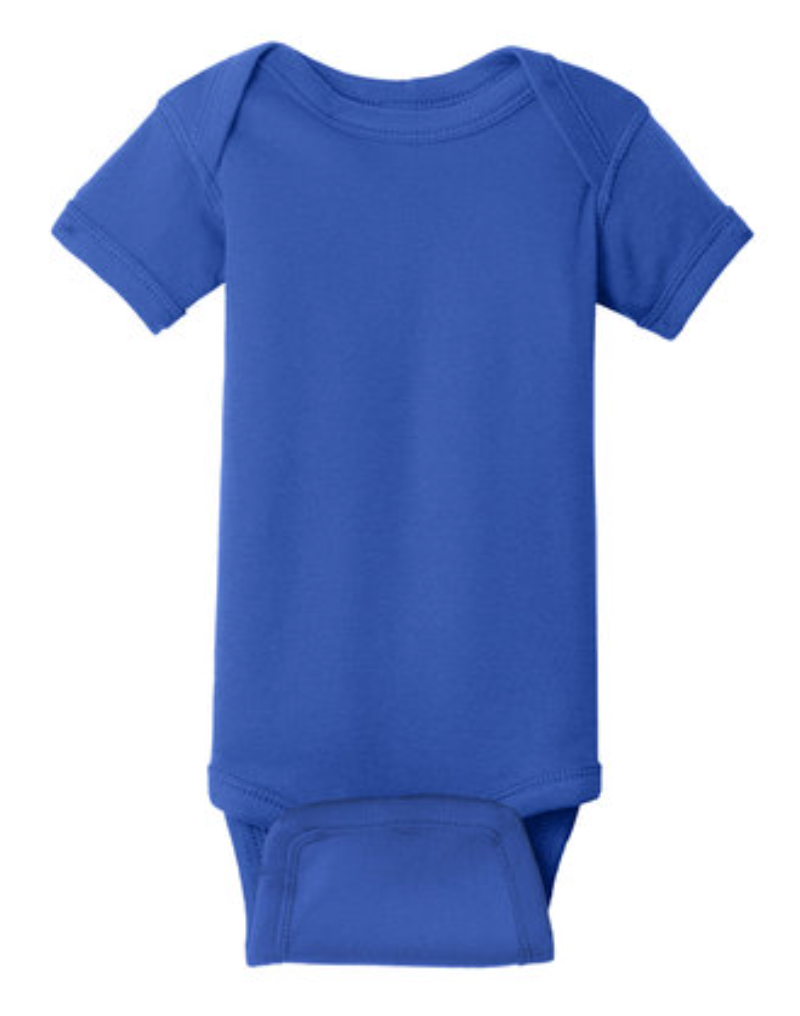 Colored-Short Sleeve Onesie