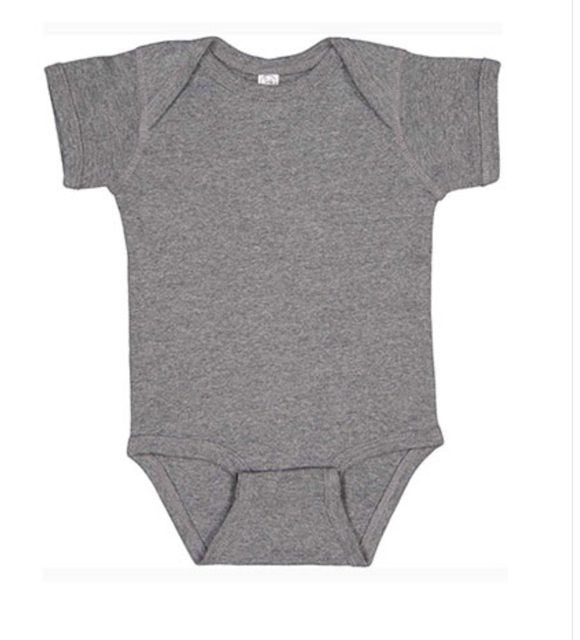 Colored-Short Sleeve Onesie