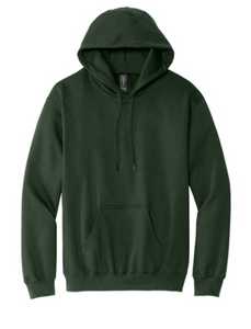 Gildan Forest Green Soft touch Hooded Sweatshirt Mens/Unisex Hoodies