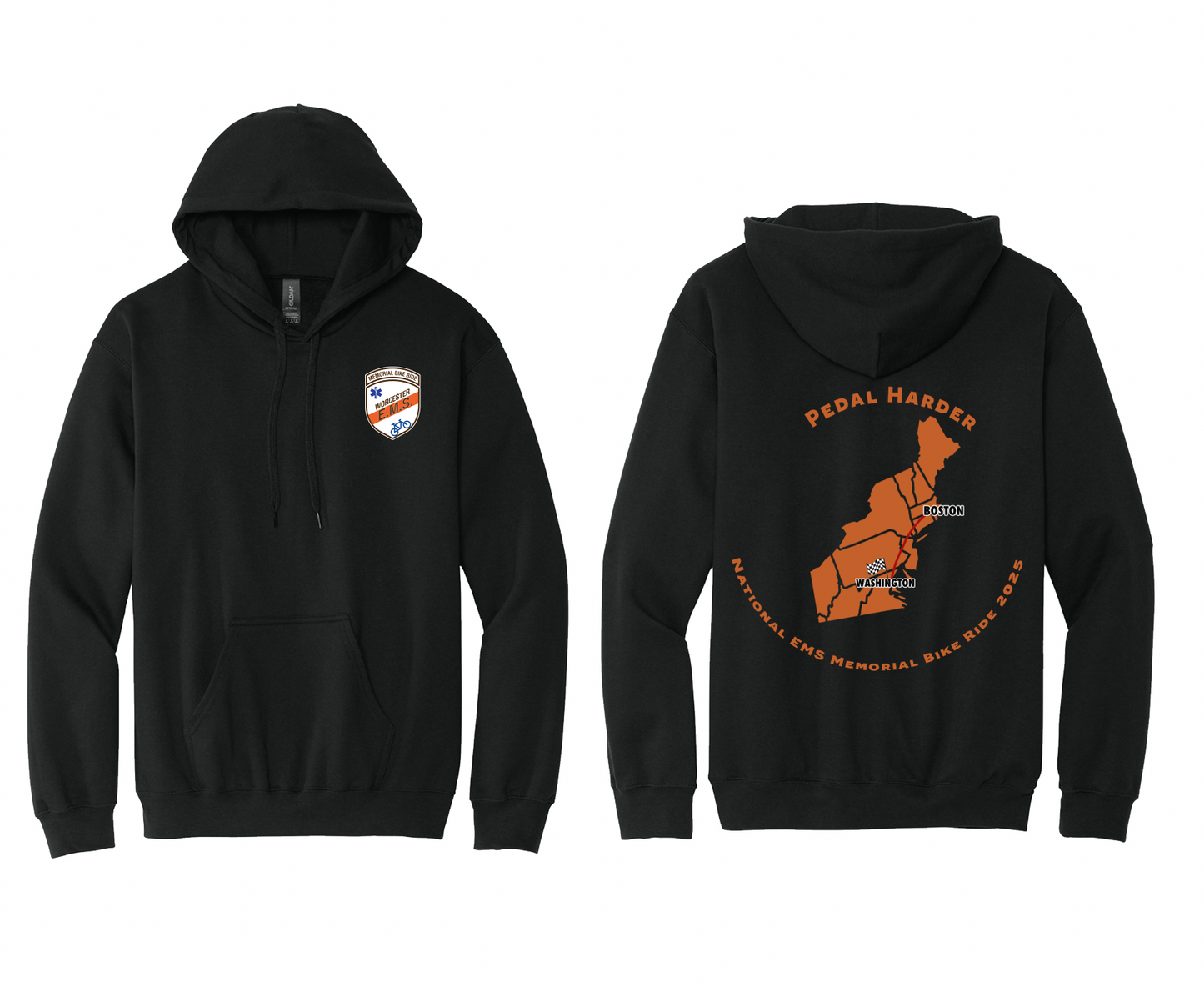 (2025) Unisex Hoodies (National EMS Memorial Bike Ride 2025)