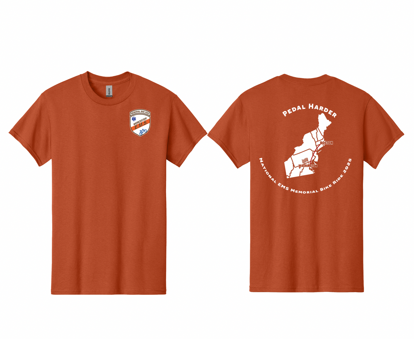 (2025)Unisex T-shirts (National EMS Memorial Bike Ride 2025)