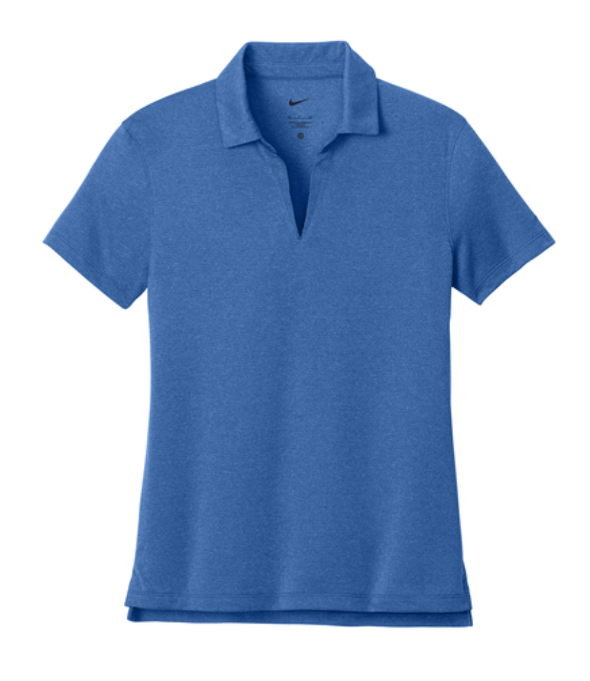 Nike Womens Dri-Fit Smooth Heather Polo