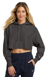 Champion ® Women’s Reverse Weave ® Cropped Cut-Off Hooded Sweatshirt