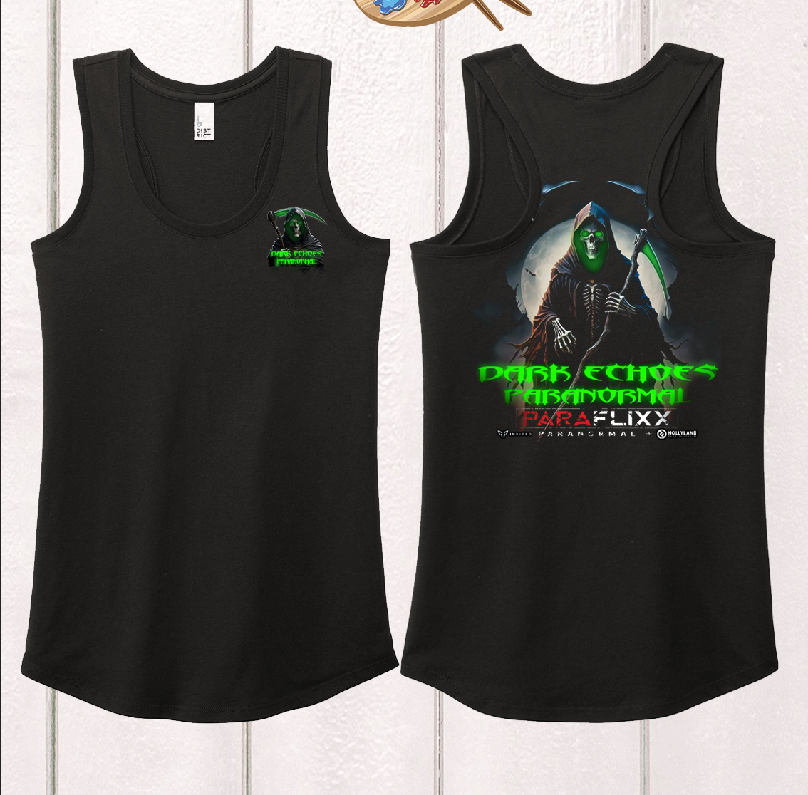 Dark Echoes Racerback Tank