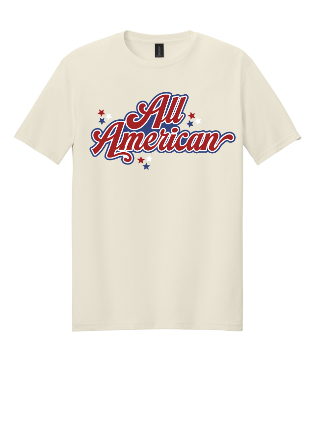 All American Text Tee