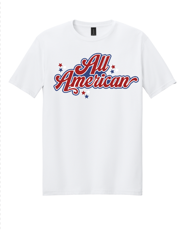 All American Text Tee