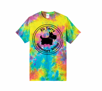 Eli Terry Tie Dye T-Shirts - Adults