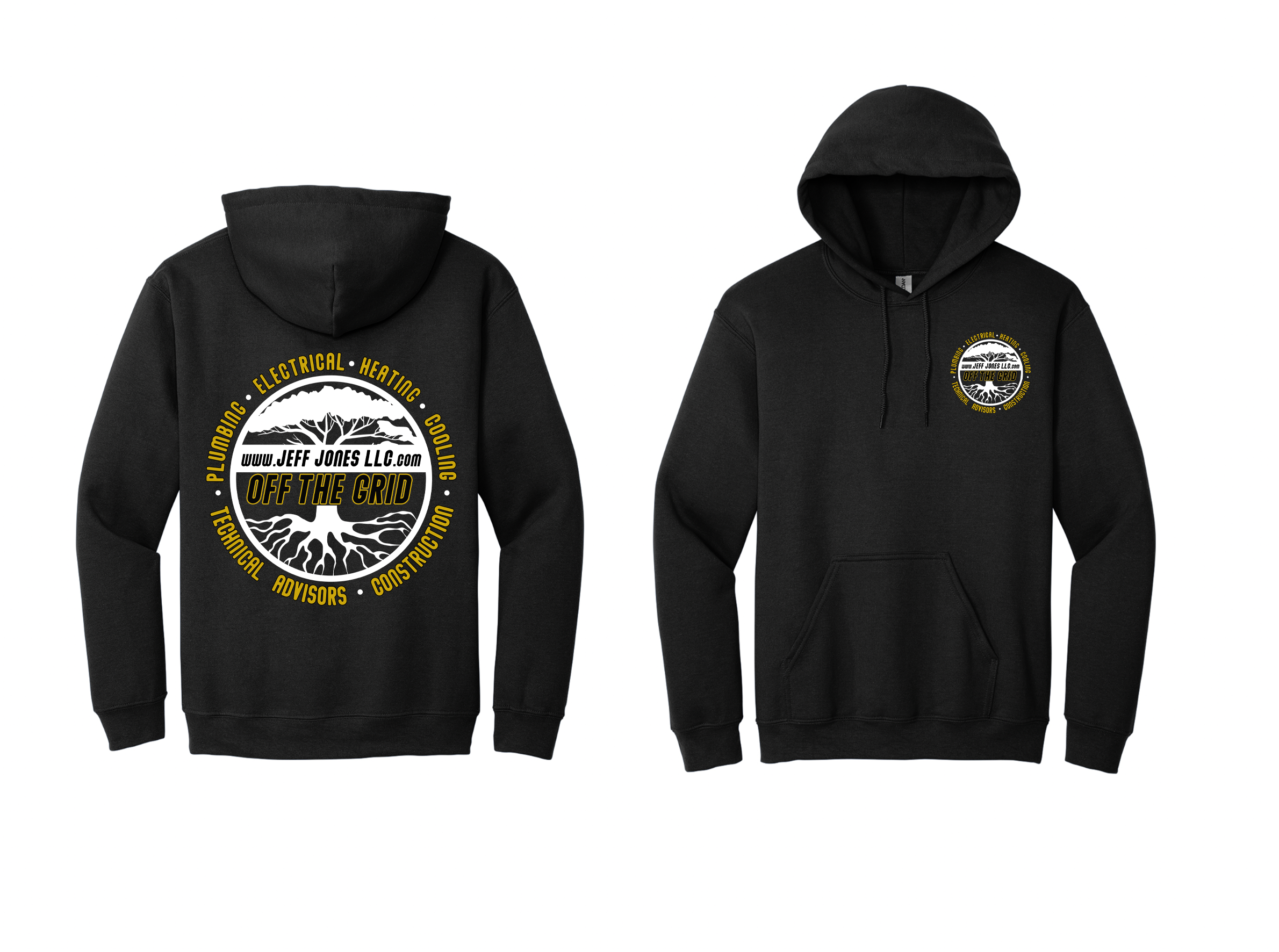 Jeff Jones LLC Off The Grid Softstyle Hoodie