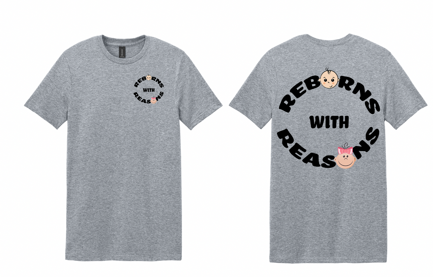 Reborns with Reasons Softstyle T Shirts