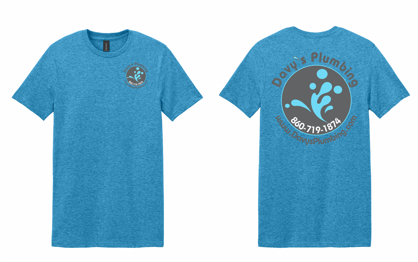 Davy's Plumbing Softstyle T Shirts